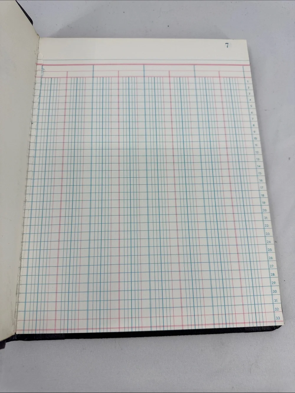 Shaw's (Wilson Jones Brand) Universal Multi-Column Ledger Book No S 295